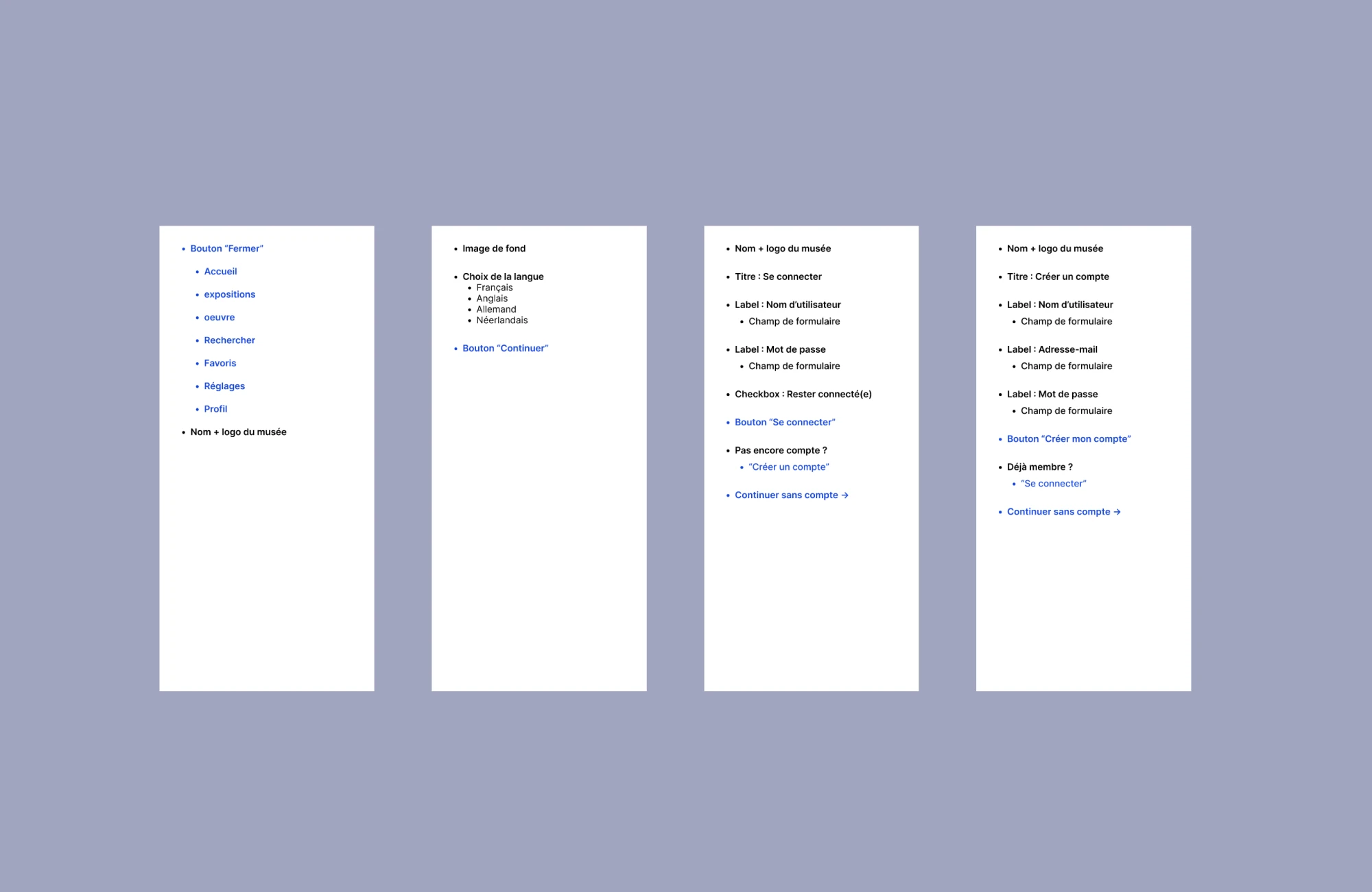 Priority guide de l’application sur Figma